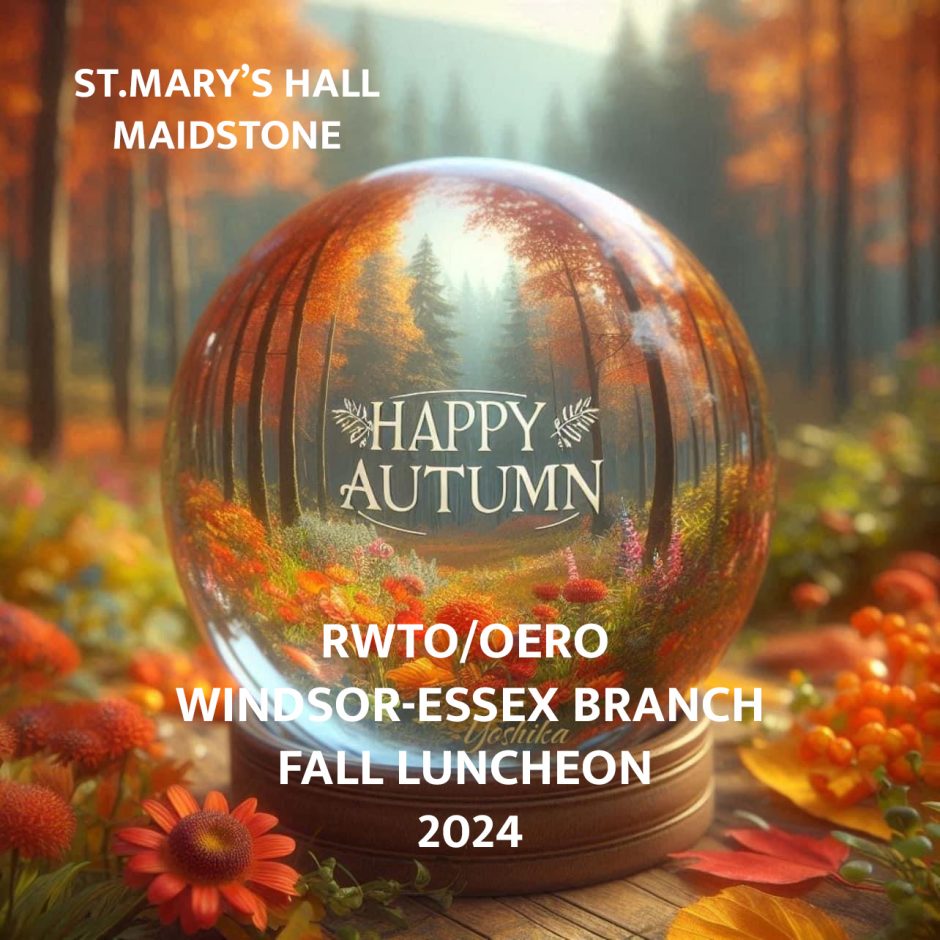 Fall Luncheon 2024St.Mary’s Maidstone Retired Women Teachers of